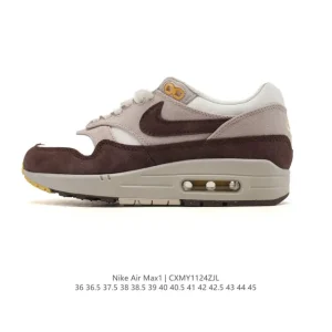 Nike Air Max 1 PRM Men's Women's Retro Running Shoes with Air Cushion