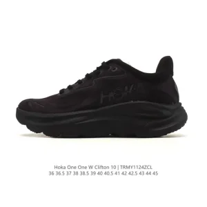 Hoka One One Clifton 10 Men's Women's Lightweight Cushioned Running Shoes