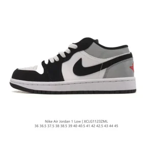 Air Jordan 1 Low Classic Retro Basketball Shoes with Nike Air Cushioning