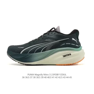 Puma Deviate Nitro 3 Men's Running Shoes for Long Distance Comfort