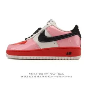 Nike Air Force 1 '07 Low White Leather Sneakers