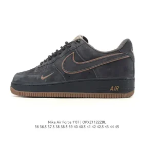 Nike Air Force 1 '07 Low White Leather Sneakers