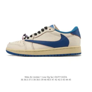 Nike Air Jordan 1 Low OG SP Military Blue Reverse Swoosh