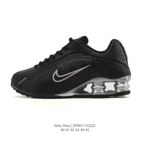 Nike Shox R4 Metallic Running Shoes with Shox Technology