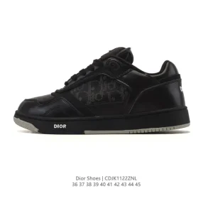 Dior Men's Women's White Sneakers Platform Shoes