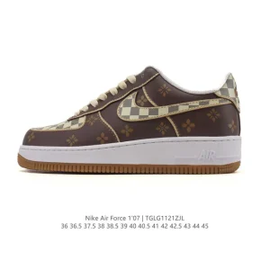 Nike Air Force 1 Low 2025 New Version Thick Sole Air Cushion Sneakers for Men and Women