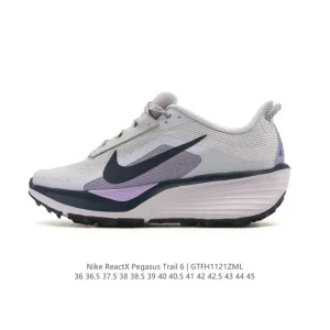 Nike Pegasus Trail 6 ReactX Men's Women's Trail Running Shoes Summer New