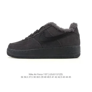 Nike Air Force 1 '07 Low Winter Fleece Lined Sneakers for Men and Women