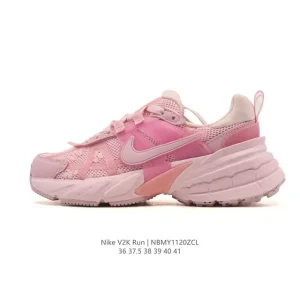 Nike V2K Run Retro Running Shoes with TPU Stability and Dual-Layer Cushioning