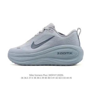 Nike Vomero Plus Running Shoes with Reverse Swoosh and ZoomX Cushioning