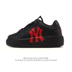 MLB Chunky Liner Mid Retro Street High-Top Sneakers for Men and Women