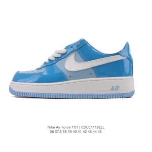 Nike Air Force 1 '07 Low White Leather Sneakers