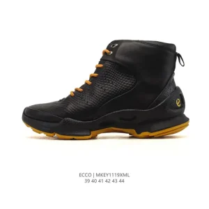 ECCO Men's High-Top Boots 2025 New Arrival British Style