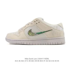 Nike SB Dunk Low Pro Vintage Leather Skateboarding Shoes