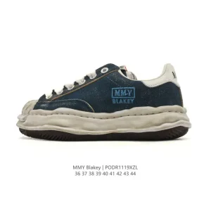 Mmy Maison Mihara Yasuhiro Blakey Canvas Low Sneakers