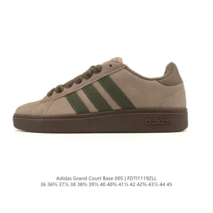 Adidas Neo Grand Court Lazy Egg Collaboration Low-Top Sneakers for Men and Women