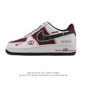 Nike Air Force 1 07 Low White Leather Casual Sneakers for Men and Women