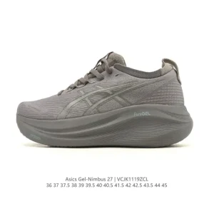 ASICS Gel-Nimbus 27 Men's Women's Running Shoes Eco Cushioning Breathable