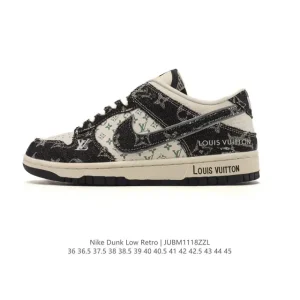 Nike SB Dunk Low Pro Skateboarding Shoes Vintage Leather