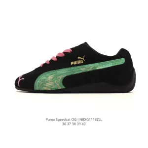 PUMA Speedcat OG Racing Shoes Vintage Leather Motorsport Inspired Low Top Sneakers
