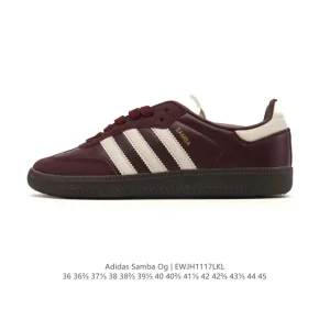 Adidas Originals Samba OG Shoes Classic White Leather Sneakers