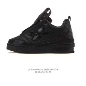 Louis Vuitton Trainer Sneaker Low Canvas Leather Fashion Shoes
