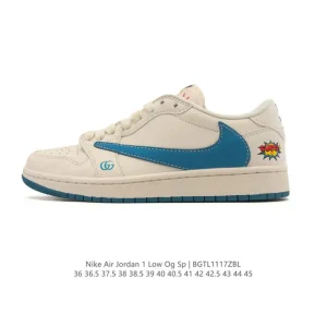Jordan Air 1 Low OG SP Military Blue Reverse Swoosh 2025