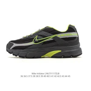 Nike Initiator Running Shoes Vintage Style with Thick Sole