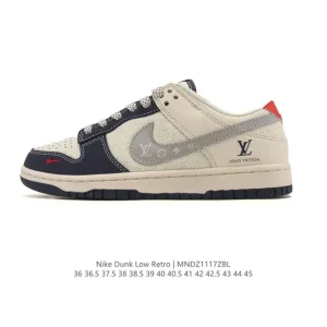 Nike Dunk Low Retro Vintage Basketball Skate Shoes