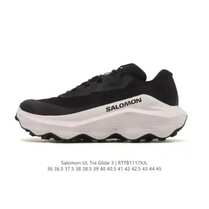 Salomon Ultra Glide 3 Black Running Shoes for Men and Women