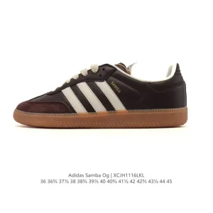 Adidas Samba OG Shoes Classic White Leather Sneakers