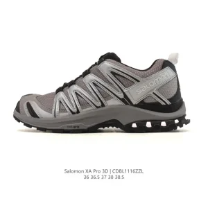 Salomon XA Pro 3D Women's Low-Cut Outdoor Running Shoes Mesh Breathable Grey