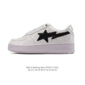 Bape x Nike Air Force 1 Low Camo Sneakers for Men and Women