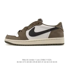 Jordan Air 1 Low Retro Classic Leather Basketball Shoes
