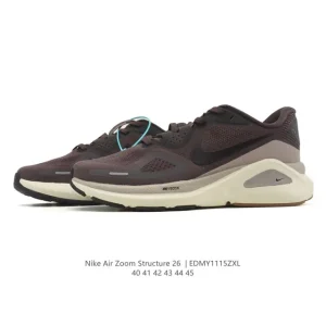 Nike Zoom Structure 26 Men's Running Shoes Carbon Plate Stability Cushioning