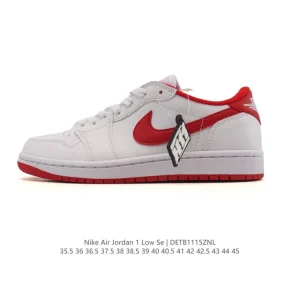 Jordan Air 1 Low Retro Classic Leather Basketball Shoes
