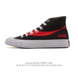 Converse All Star Vintage High Top Canvas Sneakers with Star Logo