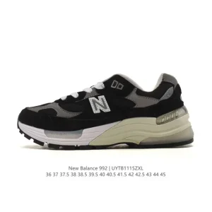 New Balance 992 Retro Running Shoes with Abzorb Cushioning and Durable Outsole