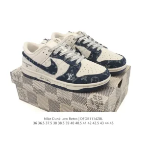 Nike Dunk Low Retro Vintage Basketball and Skateboarding Shoes