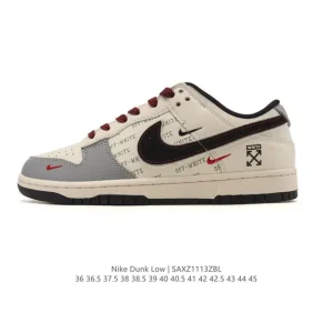 Nike SB Dunk Low Pro Vintage Leather Skate Shoes for Men and Women