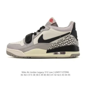 Jordan Legacy 312 Low Men's Basketball Shoes - Classic Air Cushion Sneakers