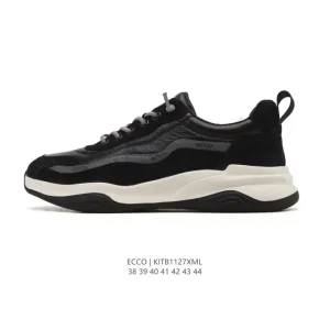 ECCO Men's Casual Sneakers with Thick Sole for Daily Wear