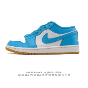 Jordan Air AJ1 Low Retro Basketball Shoes with Air Cushioning