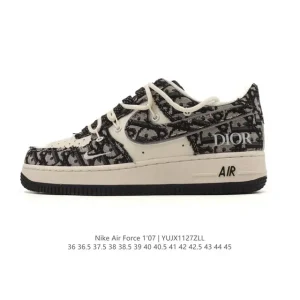 Nike Air Force 1 Low 2025 New Deconstruction Belt Double Laces Thick Sole