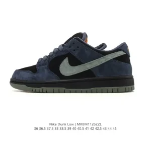 Nike SB Dunk Low Pro Vintage Leather Skateboarding Shoes