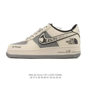 Nike Air Force 1 Low 2025 New Release White Leather Sneakers