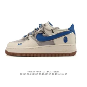 Nike Air Force 1 Low 2025 New Deconstruction Lace-Up Thick Sole Sneakers