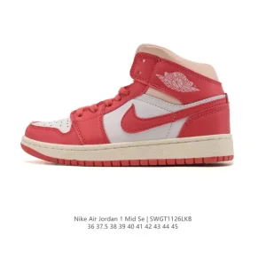 Nike Air Jordan 1 Mid Men's Women's Basketball Shoes