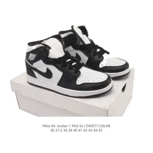Nike Air Jordan 1 Mid Men's Women's Basketball Shoes