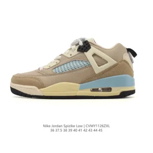Jordan Spizike Low Houston Oilers Inspired Basketball Shoe